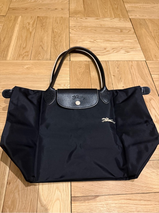 Longchamp Handbags - Longchamp Le Pliage Black Tote Bag